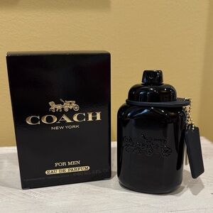 Coach Black Eau de Parfum for Men NEW 2oz